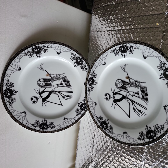 Disney Nightmare Before Christmas Jack Skellington Sally Dinner